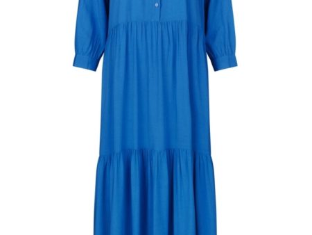 Lollys Laundry - NeeLL Maxi Dress LS 90028-3006 - 20 Blue Fashion