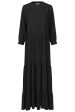 Lollys Laundry - Neell Maxi Dress Ls - 99 Black For Cheap