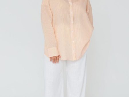 A-View - Sonja Shirt - 867 Orange White Online