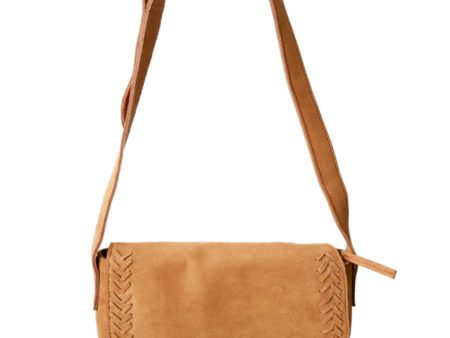 Black Colour - Bcedith Suede Crossover Bag - Camel Online Sale