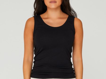 A-VIEW - Stabil Tank Top - 999 Black Cheap