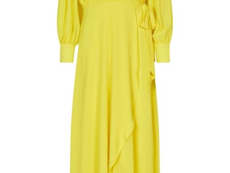 Cras - Logancras Dress - 3001 Lemon Verbana Online Hot Sale