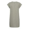 Liberte - Ulla-Stripe-Tshirt-Dress - Army White Stripe Online