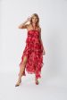 Cras - Valentinacras Dress - 8019 Coral Roses Online now