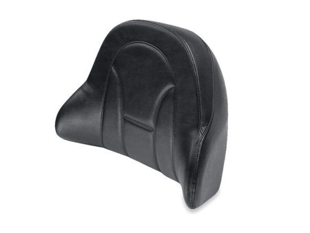 Mustang 01-17 Honda Gold Wing GL1800 Passenger Backrest Cover - Black Fashion