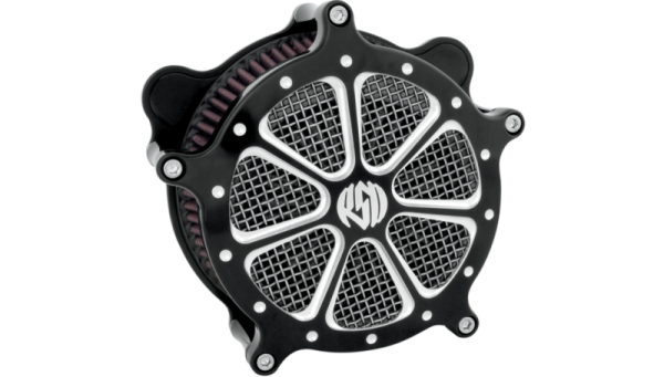 Roland Sands Design Venturi Air Cleaner Speed 7 - Contrast Cut For Sale