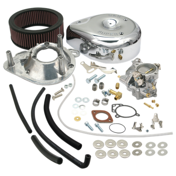 S&S Cycle 93-99 BT Models Super G Carburetor Kit Hot on Sale