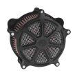 Roland Sands Design Venturi Air Cleaner Morris - Black Ops Online now