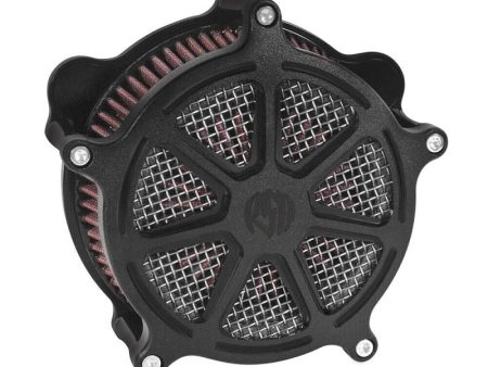 Roland Sands Design Venturi Air Cleaner Morris - Black Ops Online now