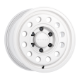 Nomad N501SA Convoy 15x7in   5x139.7 BP   -10mm Offset   107.95mm Bore - Gloss White Wheel Discount