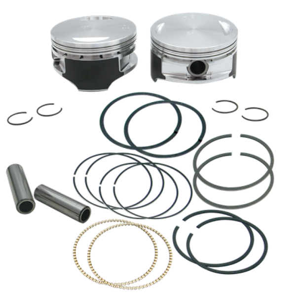 S&S Cycle 1999+ BT 106in Forged Stroker Pistons - Plus .010in Hot on Sale