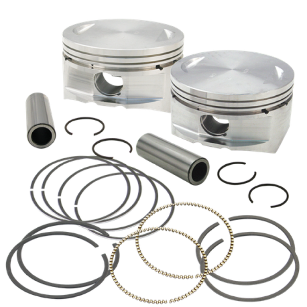 S&S Cycle 2007+ BT 3.927in +.010in Bore 106in Big Bore Forged Pistons For Discount