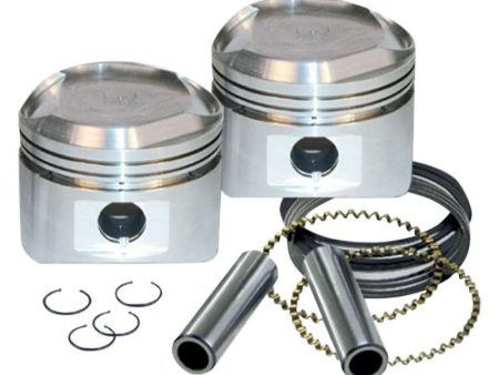 S&S Cycle 2007+ BT 4in Piston Set - .010in on Sale