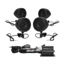 Boss Audio Systems Motorcycle Speaker Amplifier  Bluetooth  3in Speakers 2 Pair- Black For Cheap