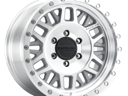 Raceline 951MC Ryno 18x9in   5x139.7 BP   18mm Offset   106.5mm Bore - Machined Wheel Supply