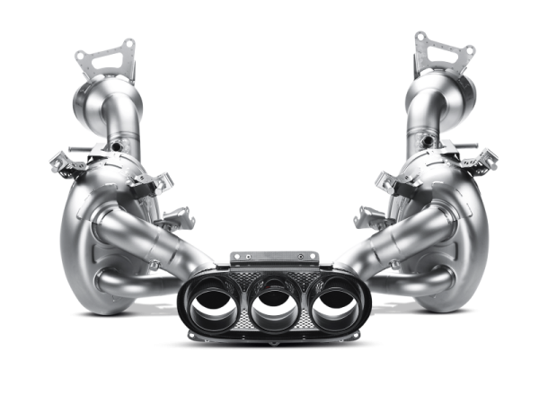 Akrapovic 10-15 Ferrari 458 Italia 458 Spyder Slip-On Line (Titanium) w  Carbon Tips Online