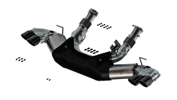 Borla 20-24 Chevy Corvette 6.2L V8 AT w o NPP 3in S-Type Catback Exhaust - Black Chrome Tips on Sale