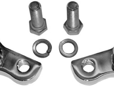 Burly Brand 85-96 FLH FLT Rear Lowering Kit - Chrome For Cheap