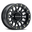 Raceline A92B Podium 15x6in   4x137 BP   40mm Offset   110.18mm Bore - Satin Black Beadlock Wheel Online