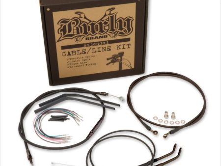 Burly Brand Control Kit 12in T-Bar - Black For Sale