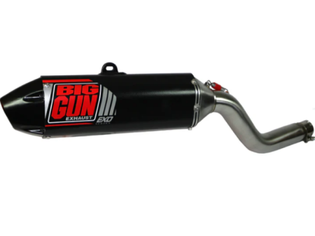 Big Gun 93-19 Kawasaki KLR 650 EXO Aluminum Slip On Exhaust For Sale