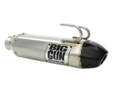 Big Gun 06-08 Arctic Cat 400 AUTO 4x4 FIS EXO Stainless Slip On Exhaust Cheap