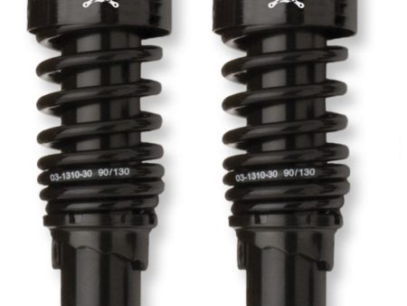 Burly Brand Dyna Shocks 10.5in - Black For Discount