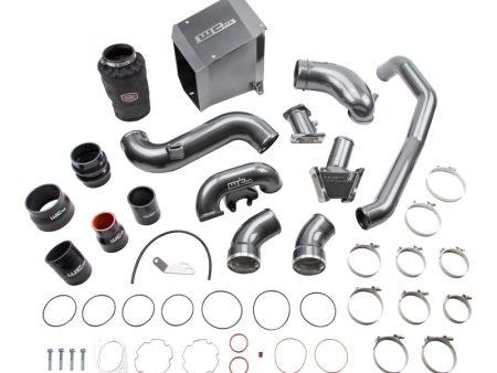 Wehrli 07.5-10 Chevrolet 6.6L Duramax LMM Stage 2 High Flow Bundle Kit - WCFab Grey Sale