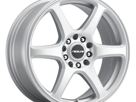 Raceline 146S Matrix 15x7in   4x100 4x108 BP   40mm Offset   72.62mm Bore - Gloss Silver Wheel Cheap