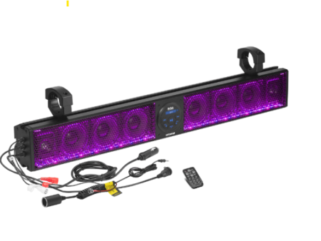 Boss Audio Systems ATV UTV 36in Sound Bar System w  RGB Illumination Online now