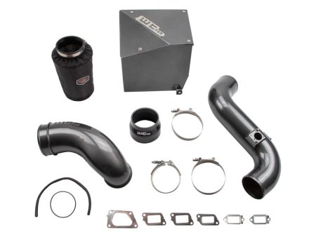 Wehrli 11-16 Chevrolet 6.6L Duramax LML 4in Intake Kit Stage 2 - WCFab Grey Hot on Sale