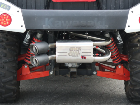 Big Gun 12-23 Kawasaki TERYX 4 750 Explorer Series Dual Slip On Exhaust Hot on Sale