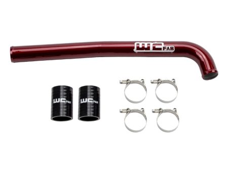 Wehrli 19-23 Chevrolet 6.7L Cummins High Output Upper Coolant Pipe - WCFab Red Hot on Sale