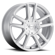 Raceline 145S Encore 17x7.5in   5x112 5x120 BP   40mm Offset   74.1mm Bore - Gloss Silver Wheel Sale