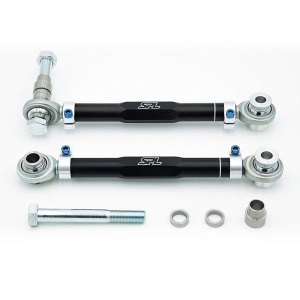 SPL Parts 08-15 Lancer Evolution X Rear Toe Arms with Toe Eccentric Lockouts on Sale