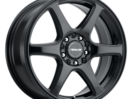 Raceline 146B Matrix 18x8in   5x100 5x114.3 BP   40mm Offset   72.62mm Bore - Gloss Black Wheel Supply