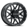 Raceline A94B Krank 14x7in   4x156 BP   10mm Offset   132.5mm Bore - Satin Black Wheel Fashion