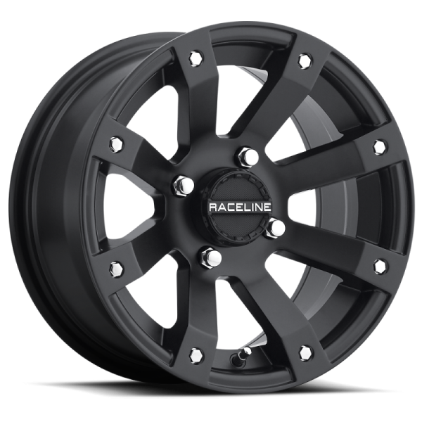 Raceline A79 Scorpion 14x7in   4x110 BP   10mm Offset   83.8mm Bore - Satin Black Wheel For Discount