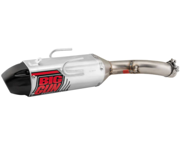 Big Gun 08-10 Polaris OUTLAW 450 MXR EXO Aluminum Slip On Exhaust Cheap