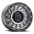 Raceline 957GB Halo 17x9in   8x170 BP   -12mm Offset   130.81mm Bore - Gunmetal & Black Lip Wheel Sale