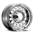 Raceline 887 Rock Crusher 15x10in   5x114.3 BP   -47mm Offset   83.82mm Bore - Polished Wheel For Sale