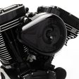 S&S Cycle 2007+ XL Sportster Models w  Stock EFI Stealth Air Cleaner Kit w  Black Teardrop Cover on Sale