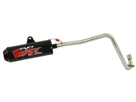 Big Gun 00-23 Honda XR CRF 50 Evo M Series Black Out Full System Exhaust For Sale