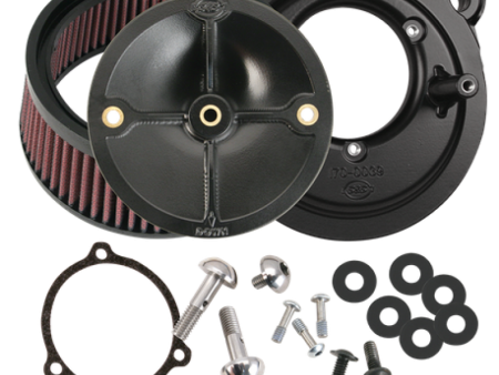 S&S Cycle 2008+ BT w  S&S 58mm Throttle Body Stealth Air Cleaner Kit w o Cover For Discount