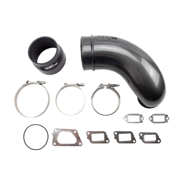 Wehrli 11-16 Chevrolet 6.6L LML Duramax 5in Intake Horn - Candy Red Online Sale