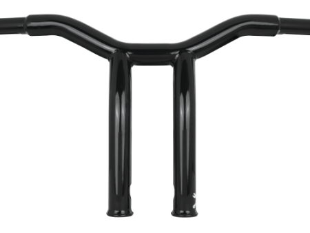 Burly Brand Dominator Raked Bar 10in - Matte Black on Sale