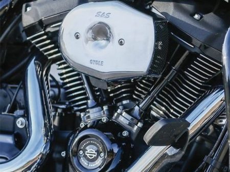 S&S Cycle 17-23 M8 Touring 18-23 BT Stealth Air Cleaner Kit w  Chrome Tribute Cover Online