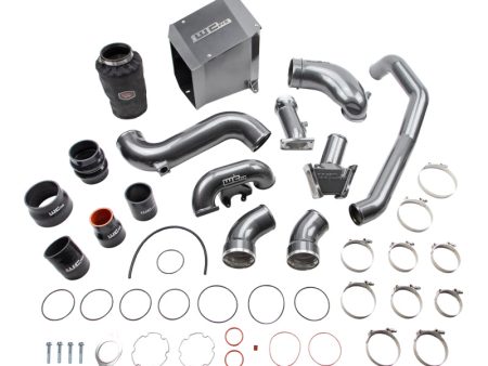 Wehrli 06-07 Chevrolet 6.6L Duramax LBZ Stage 2 High Flow Bundle Kit - WCFab Grey Sale