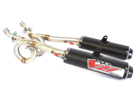 Big Gun 08-14 Yamaha RHINO 700 EFI EVO U Series Dual Full Syst Exhaust Discount