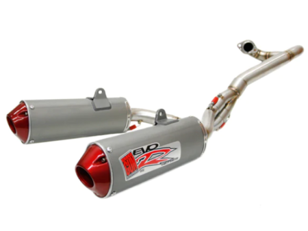 Big Gun 13-14 Honda CRF 450R EVO R Series Dual Full Syst Exhaust For Cheap